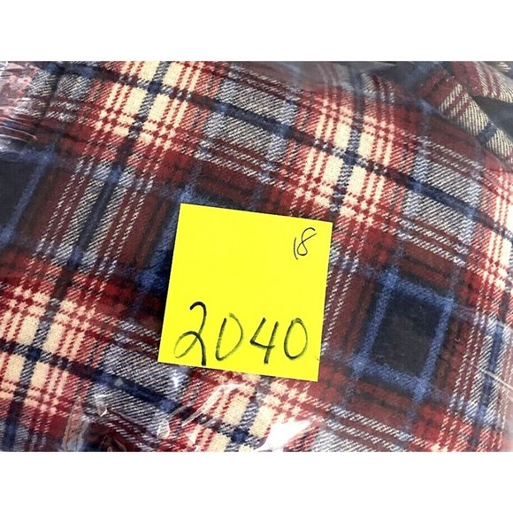 Vintage Ryan Keith Mens Quilted Flannel Button Up Shirt Red Sz:M. 90’s Grunge - Picture 9 of 9